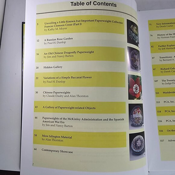 Annual Bulletin Of The Paperweight Collectors Association 2014 Hardback Book - Picture 7 of 8